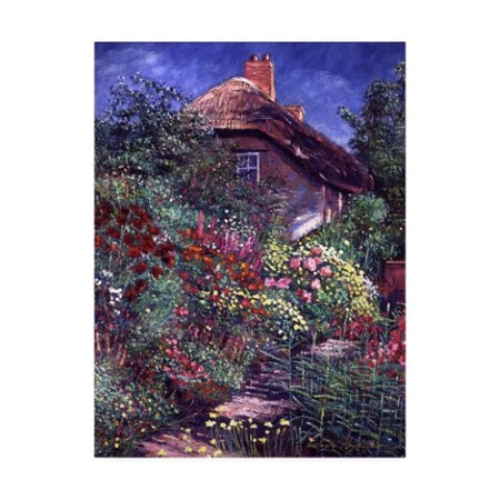 Trademark Fine Art David Lloyd Glover 'Shakespeare Cottage' Canvas Art, 35x47 DLG01039-C3547GG